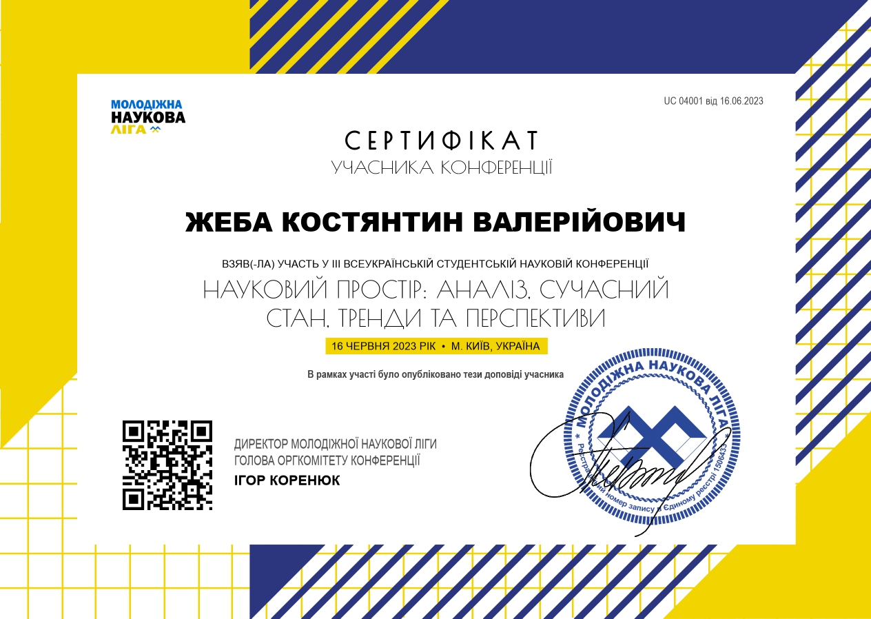 Науковий простір: аналіз, сучасний стан, тренди та перспективи